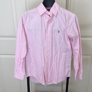 Polo by Ralph Lauren Light Pink Checkered Shirt